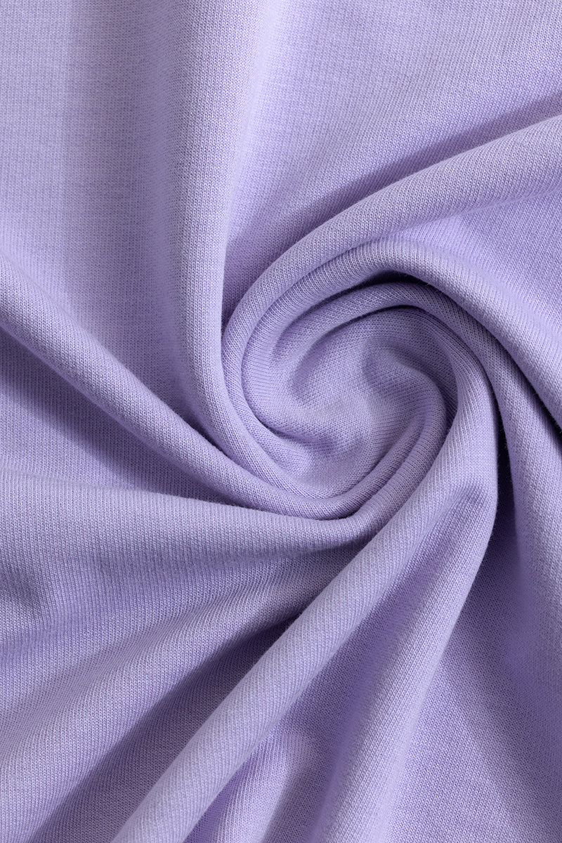 Men's Personalized Oversized T-shirts ( Lavender)