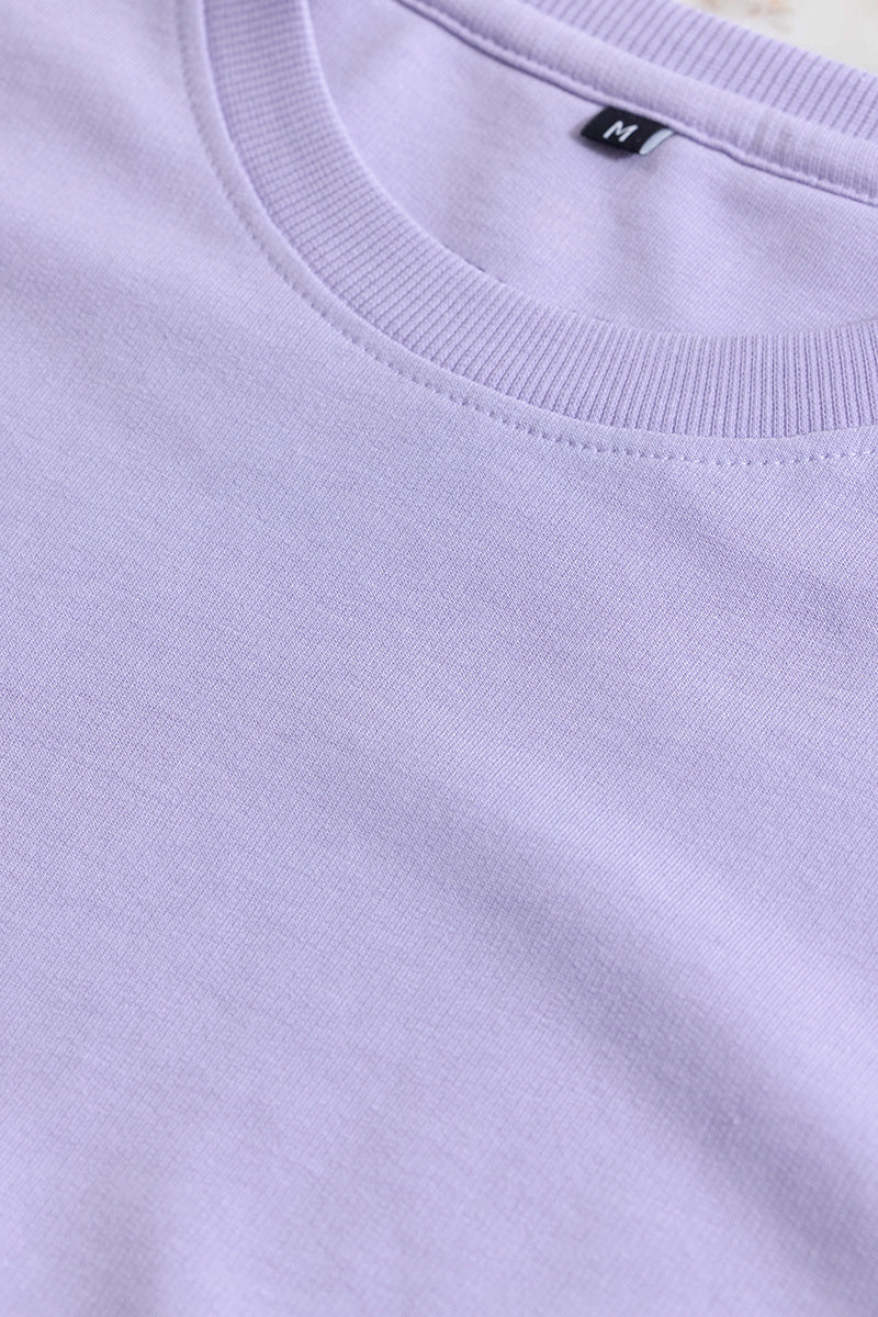 Men's Personalized Oversized T-shirts ( Lavender)